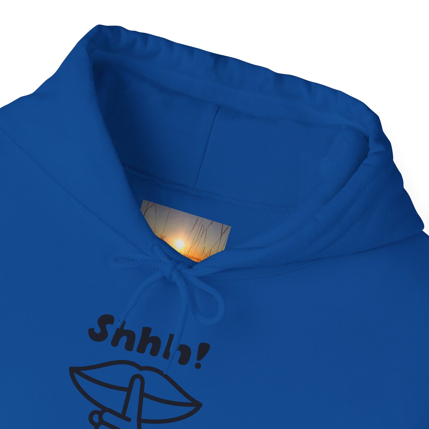 Shhh! Funny Unisex Hooded Sweatshirt, Cozy Hoodie for Introverts, Ideal Gift for Friends and Family, Perfect for Casual Wear, [...]