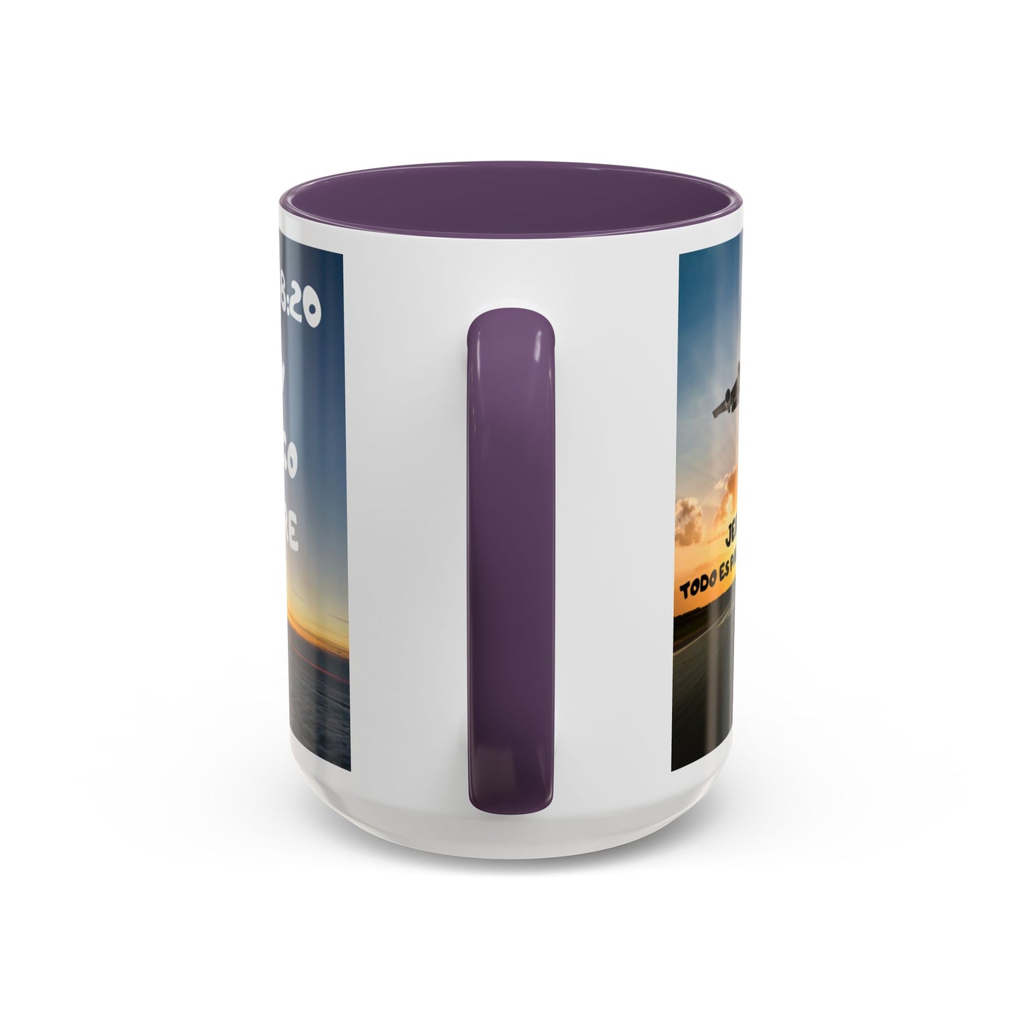 "Mateo 28:20 Estoy Contigo Siempre" Accent Mug (11/15oz)