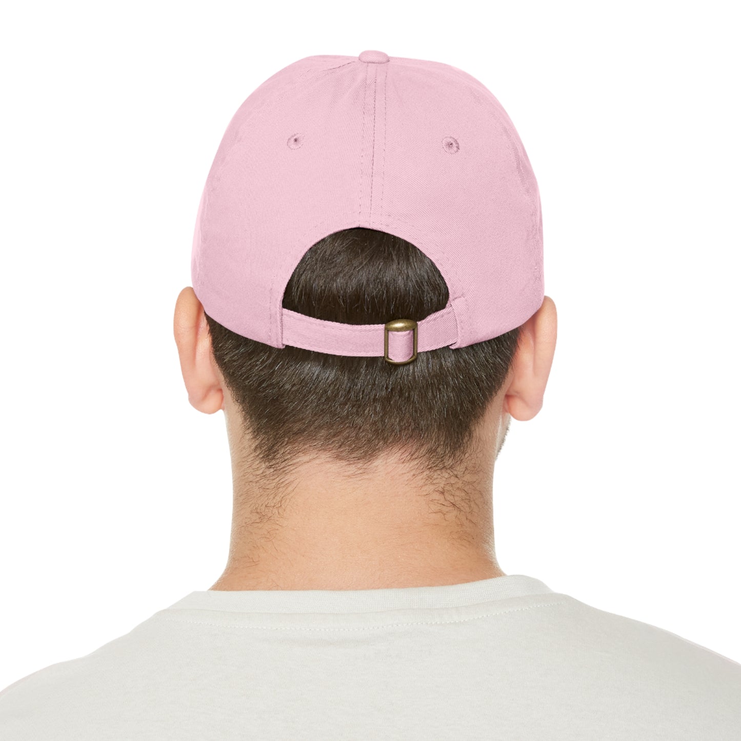 NEW DAY NEW BEGINNING A NEW ME Hat with Leather Patch (Rectangle)