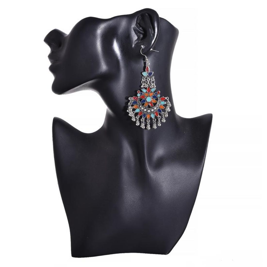 Generic Women's Brass Earrings (Multi , free Size)