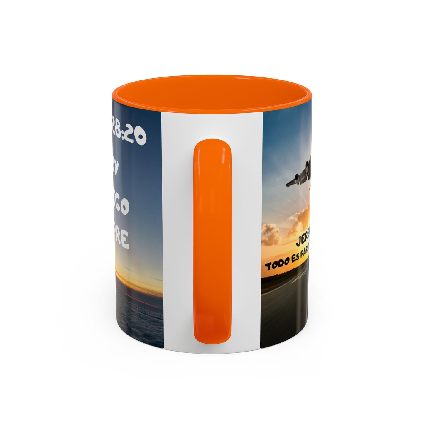"Mateo 28:20 Estoy Contigo Siempre" Accent Mug (11/15oz)