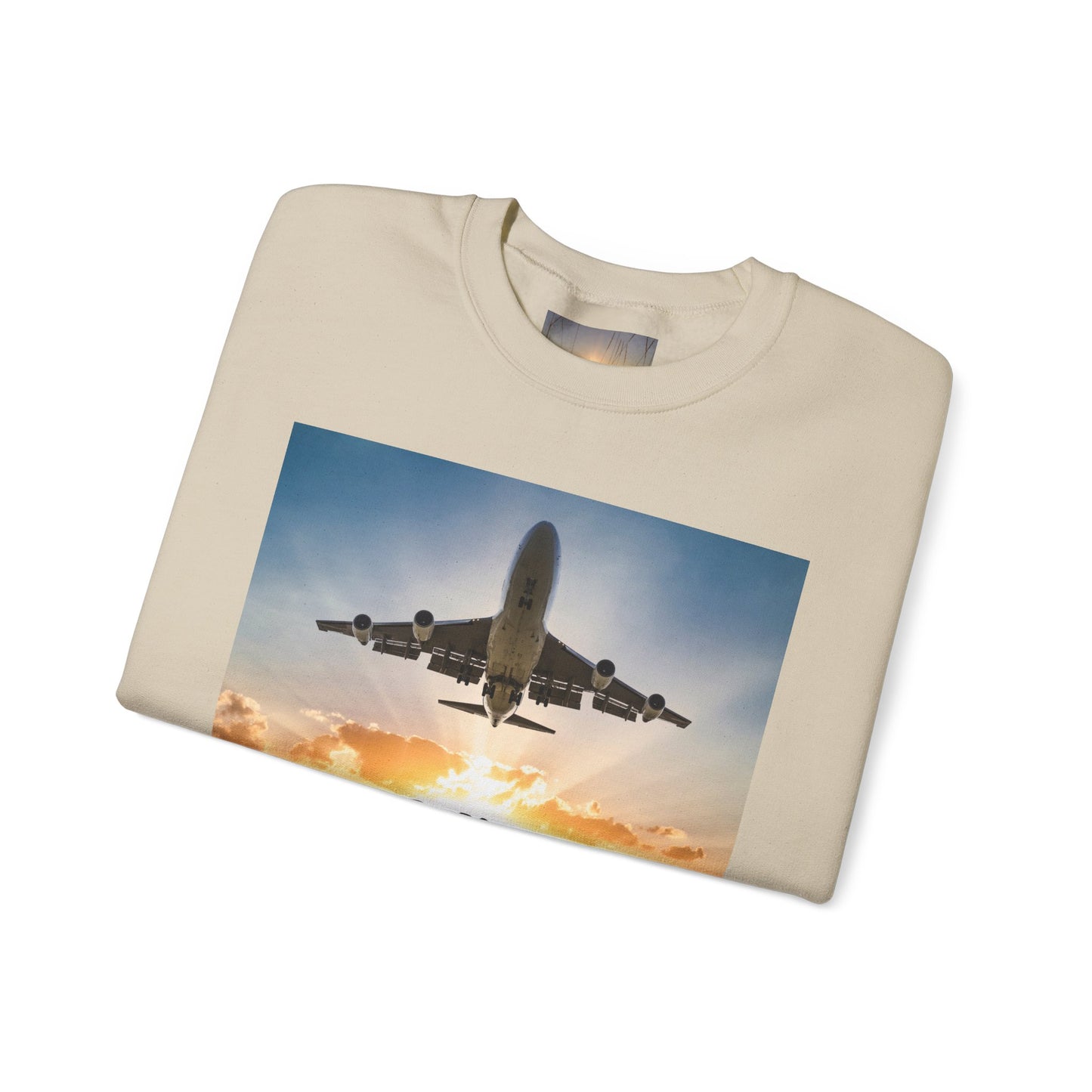 Christian Sweatshirt — Jeremías 29:11 & Mateo 28:20 Inspirational Crewneck