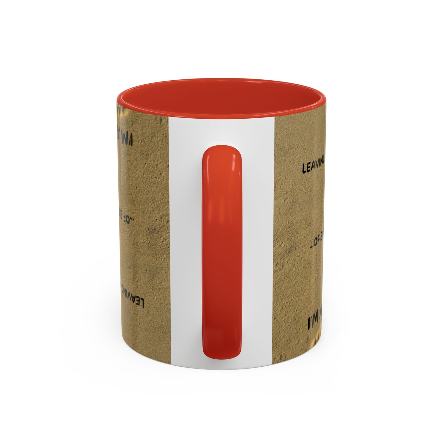 LEAVING EXPERIENCES Inspirational Accent Coffee Mug - Perfect Gift for New Beginnings, Motivation, Self-Discovery, Café Lover, Ceramic Cup