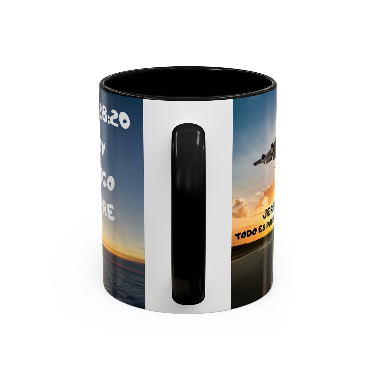 "Mateo 28:20 Estoy Contigo Siempre" Accent Mug (11/15oz)