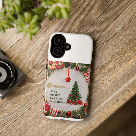Christmas Phone Case - Tough Cases, Holiday Gift, Protective Cover, Festive Accessory, Personalized Phone Case