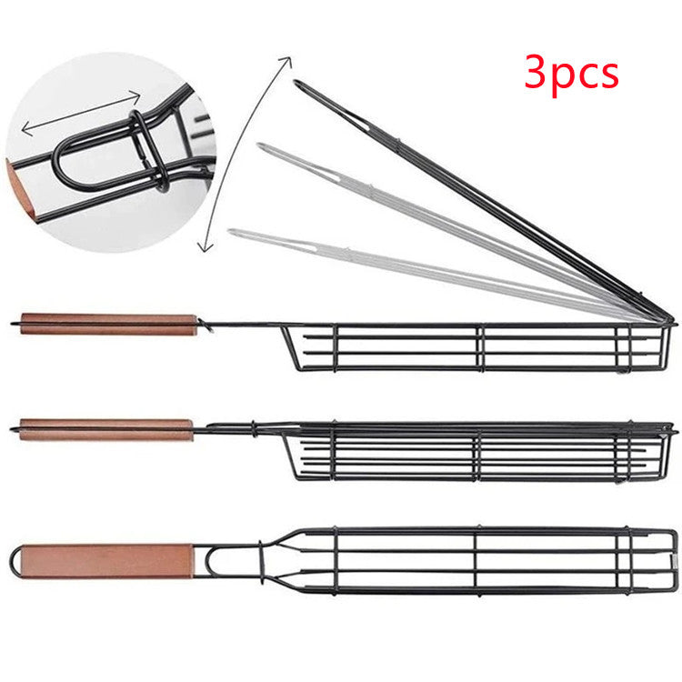 NEW ME IM BBQ Grill Mesh Stainless Steel Tools Kitchen Accessories