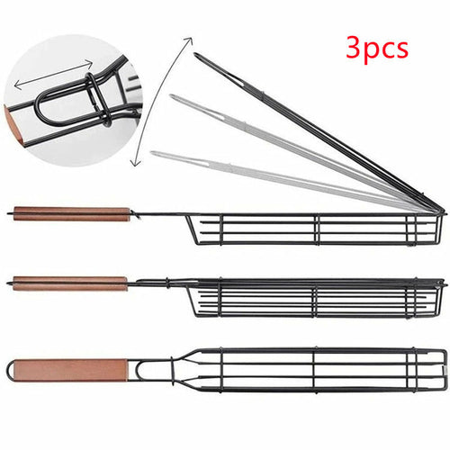 NEW ME IM BBQ Grill Mesh Stainless Steel Tools Kitchen Accessories