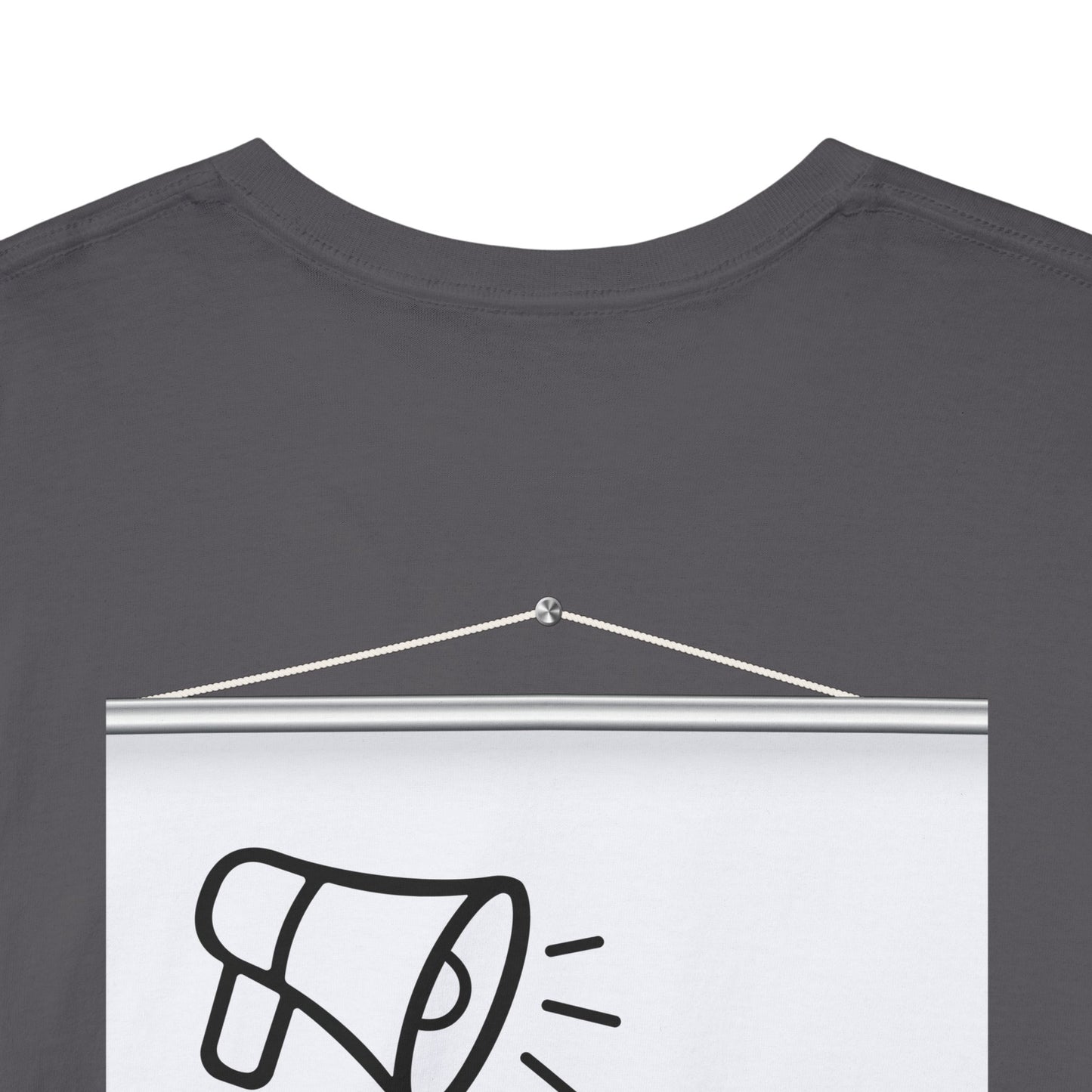 Graphic Tee — "It's Not Your Fault" Comic-Style Pointing Design