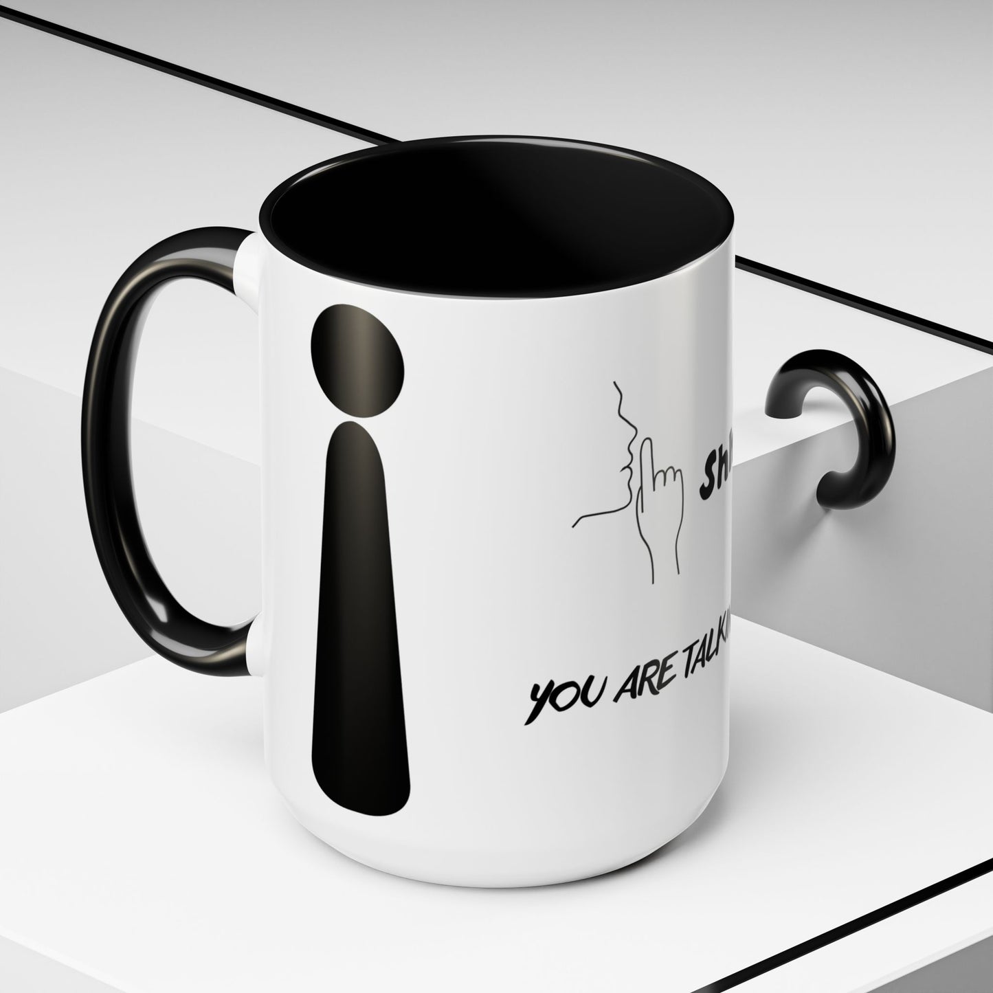 SHHH Coffee Mug (11, 15oz)