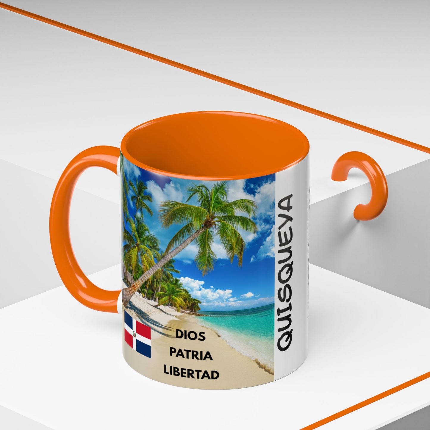 DOMINICAN REPUBLIC Tropical Accent Coffee Mug - Beach Paradise Design, Quisqueya, Hermosa, Perfect Gift for Coffee Lovers, Home Decor, Travel [...]