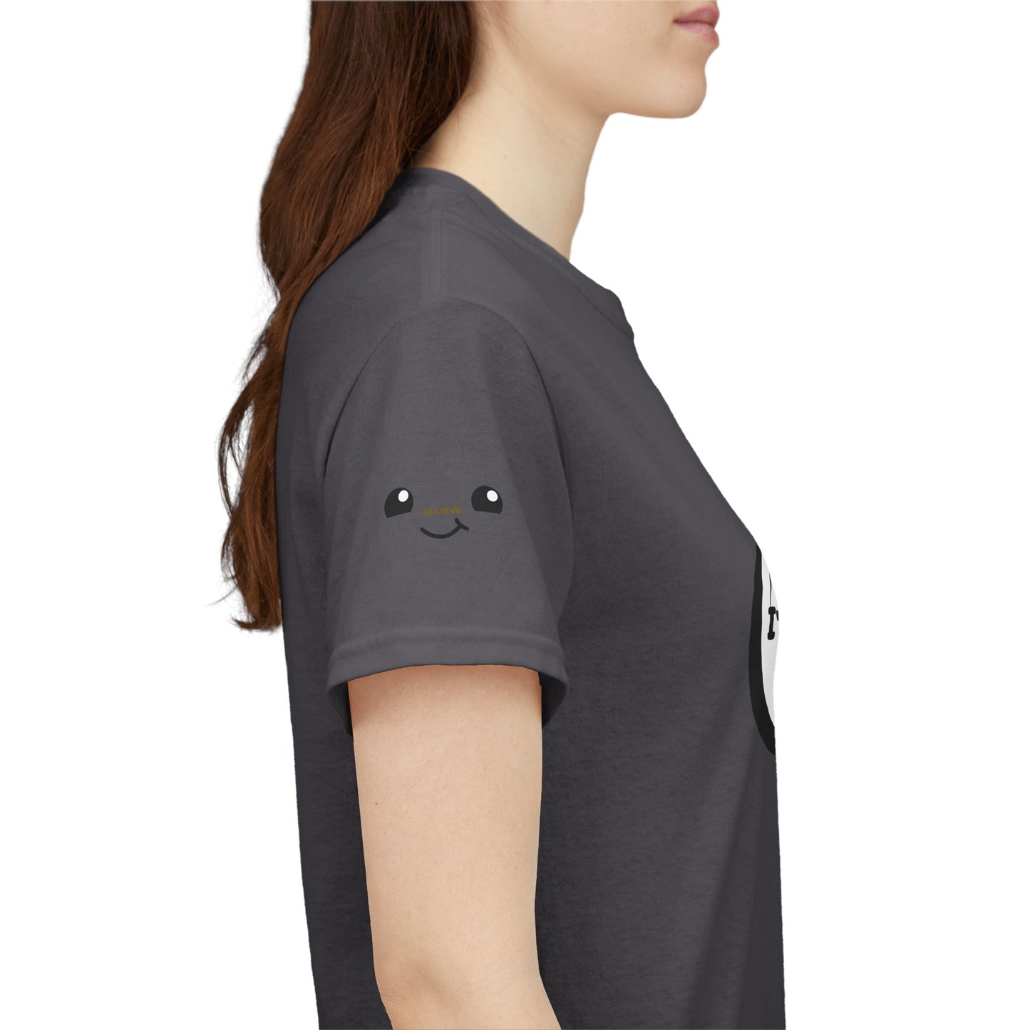 Graphic Tee — "It's Not Your Fault" Comic-Style Pointing Design