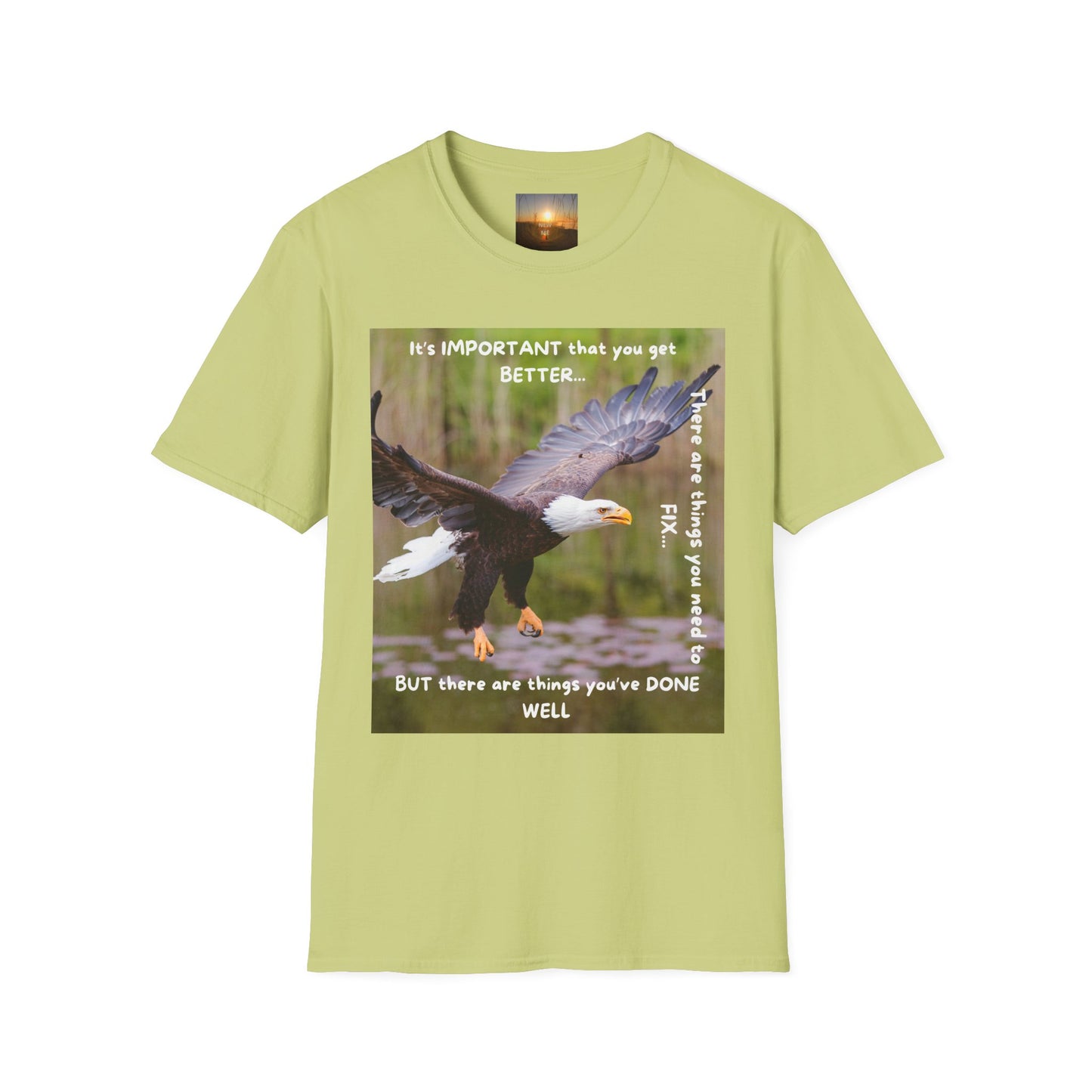 YOU CAN CHANGE/BE BETTER Motivational Eagle T-Shirt | Inspirational Gift for Nature Lovers, Positive Quote Tee, Unisex Softstyle Shirt, Eagle Graphic Tee, [...]