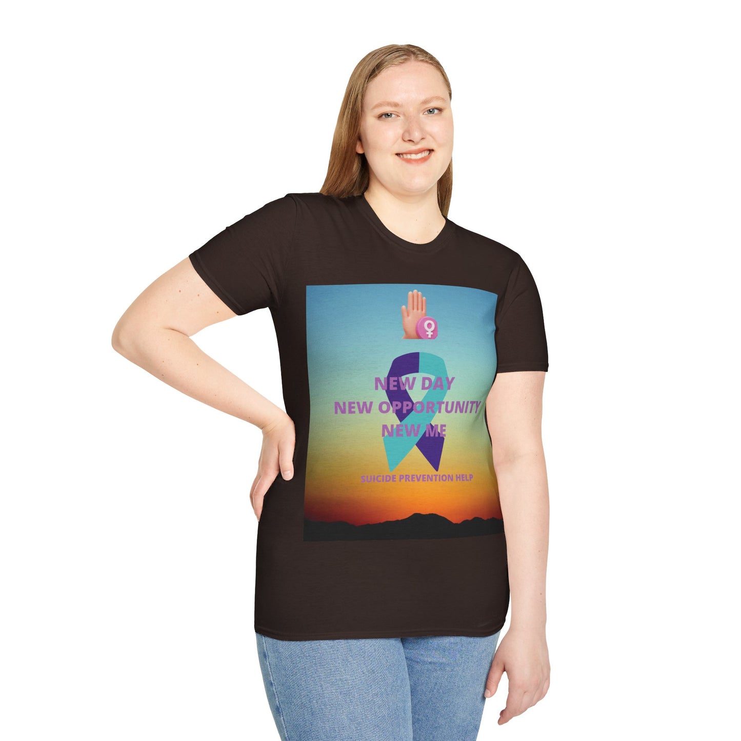 SUICIDE PREVENTION Unisex Softstyle T-Shirt