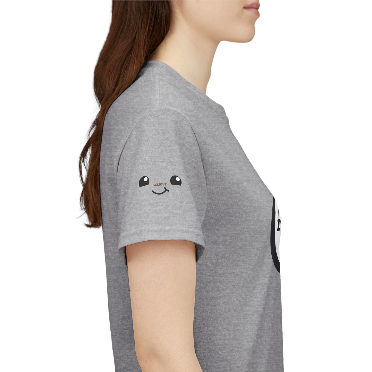 Graphic Tee — "It's Not Your Fault" Comic-Style Pointing Design