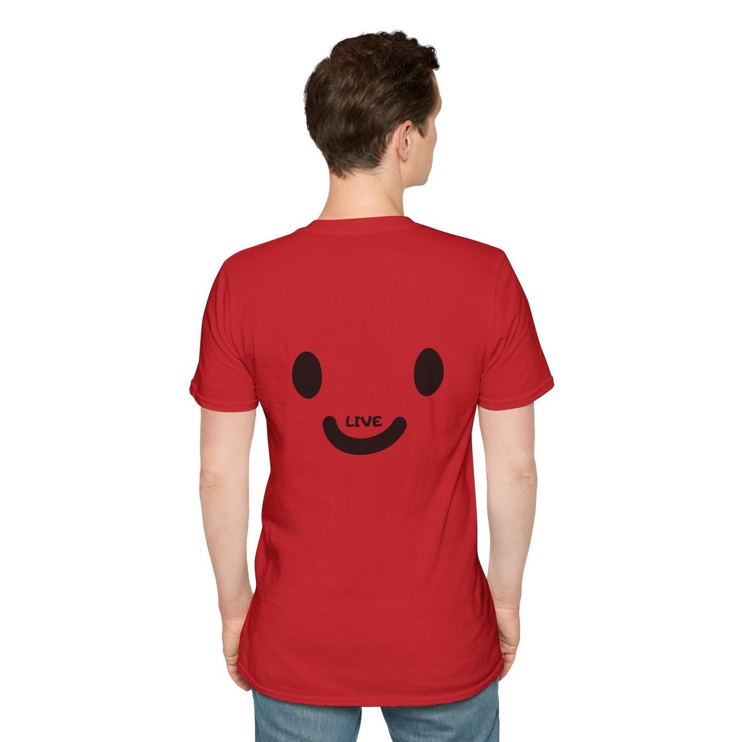 Live Smiley T-Shirt — 'Are You Still Alive?' Sunburst Positive Tee