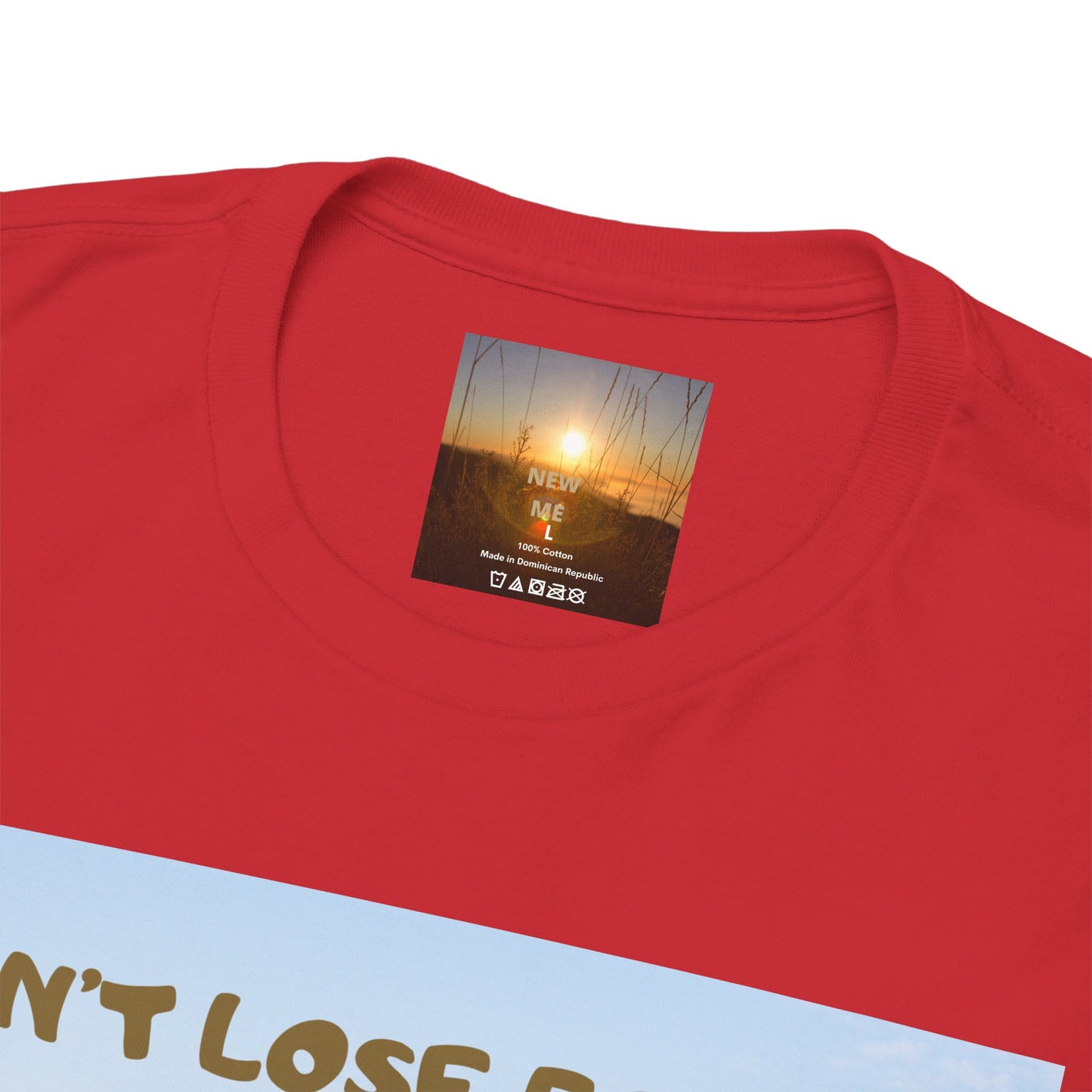 Motivational Tee — "Don't Lose Focus, You've Got This" Beach Graphic