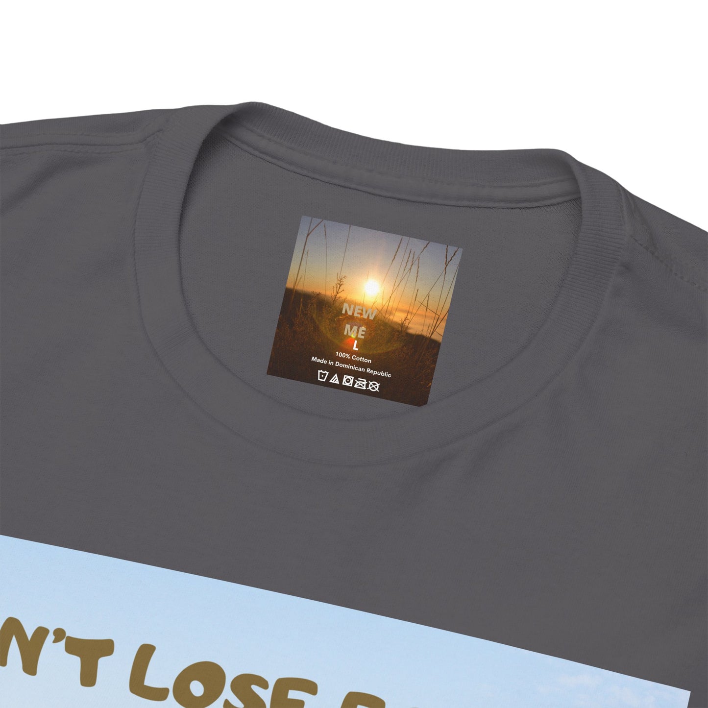 Motivational Tee — "Don't Lose Focus, You've Got This" Beach Graphic