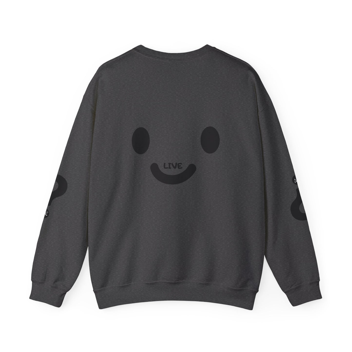 Smile Sun Sweatshirt — "Are You Still Alive?" Positive Graphic Crewneck