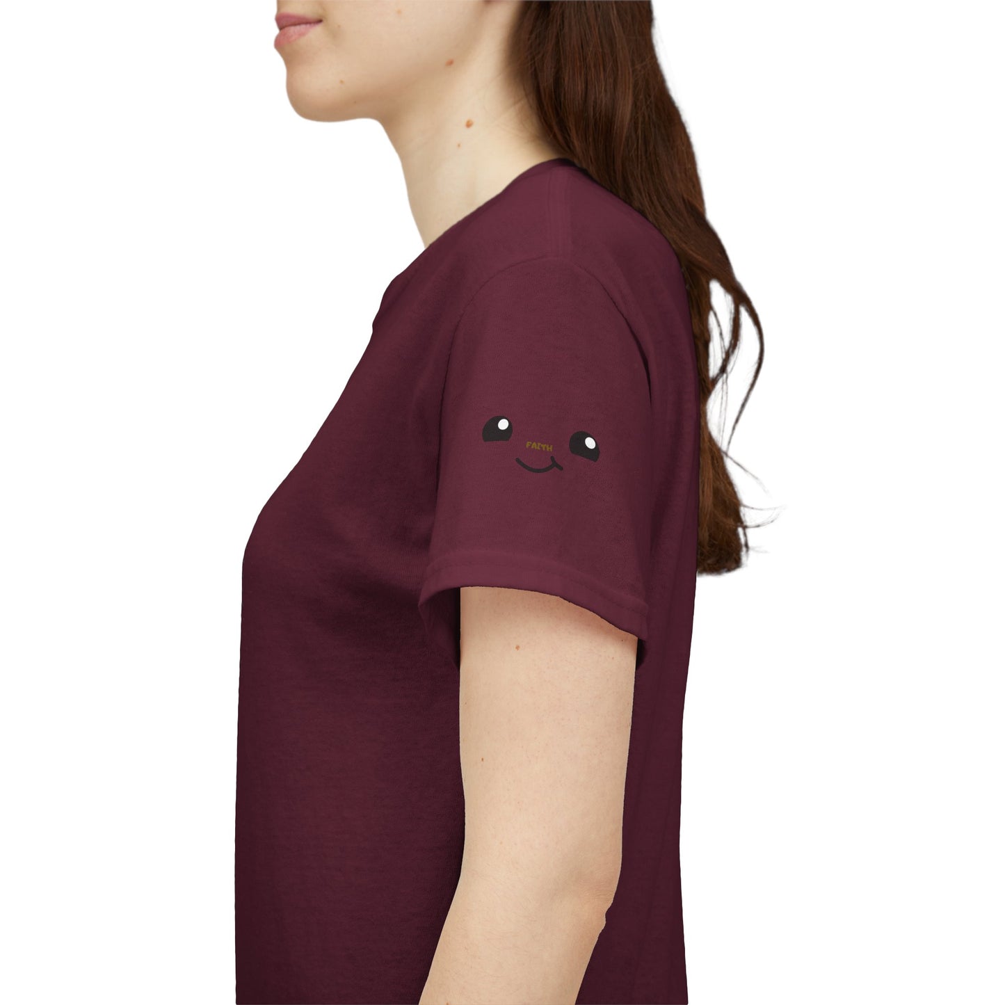 Graphic Tee — "It's Not Your Fault" Comic-Style Pointing Design