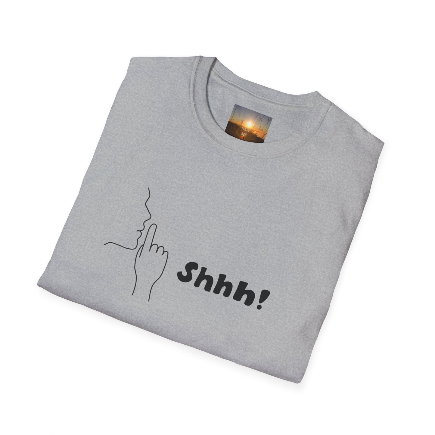 SILENCE Unisex Funny Quote T-Shirt: Shhh! You Are Talking A Lot, Silence I'm A New Me, Trendy Graphic Tee for Quirky Gifts, Comfortable Casual [...]