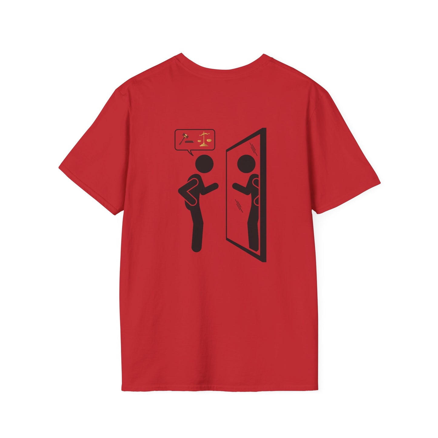 JUZGANDO Humorous Unisex Softstyle T-Shirt - Questioning Yourself Shirt, Funny Graphic Tee, Casual Wear, Gift for Friends & Family, [...]