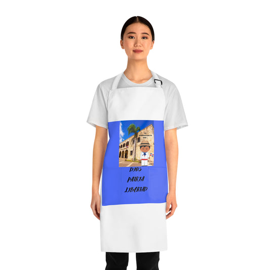 DIOS PATRIA LIBERTAD EL DOMINICANITO ESE Apron (AOP)