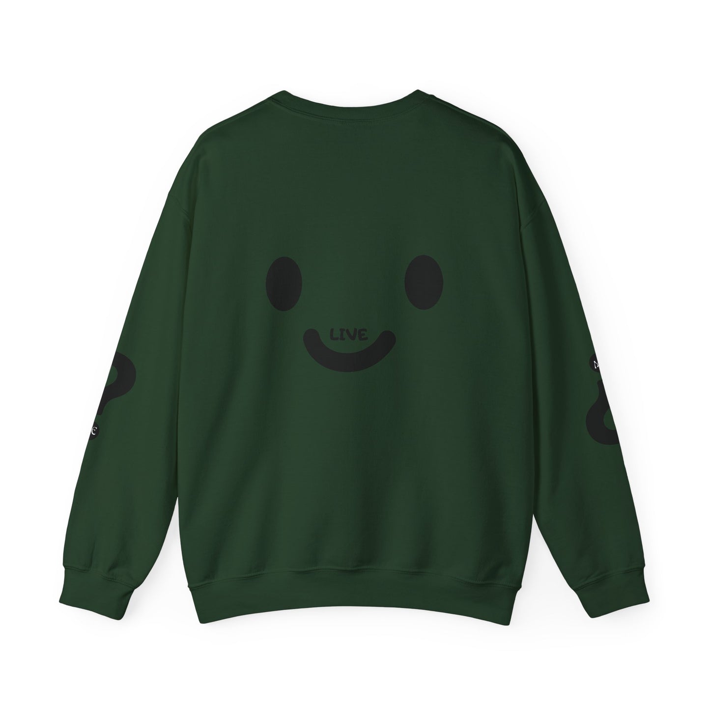 Smile Sun Sweatshirt — "Are You Still Alive?" Positive Graphic Crewneck