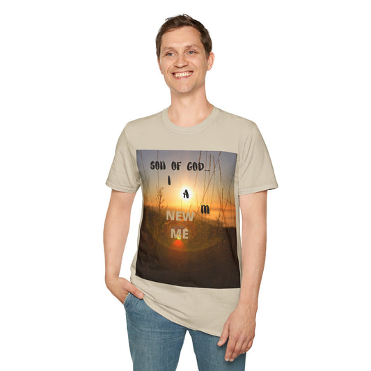 SON OF GOD I AM NEW ME Unisex Softstyle T-Shirt