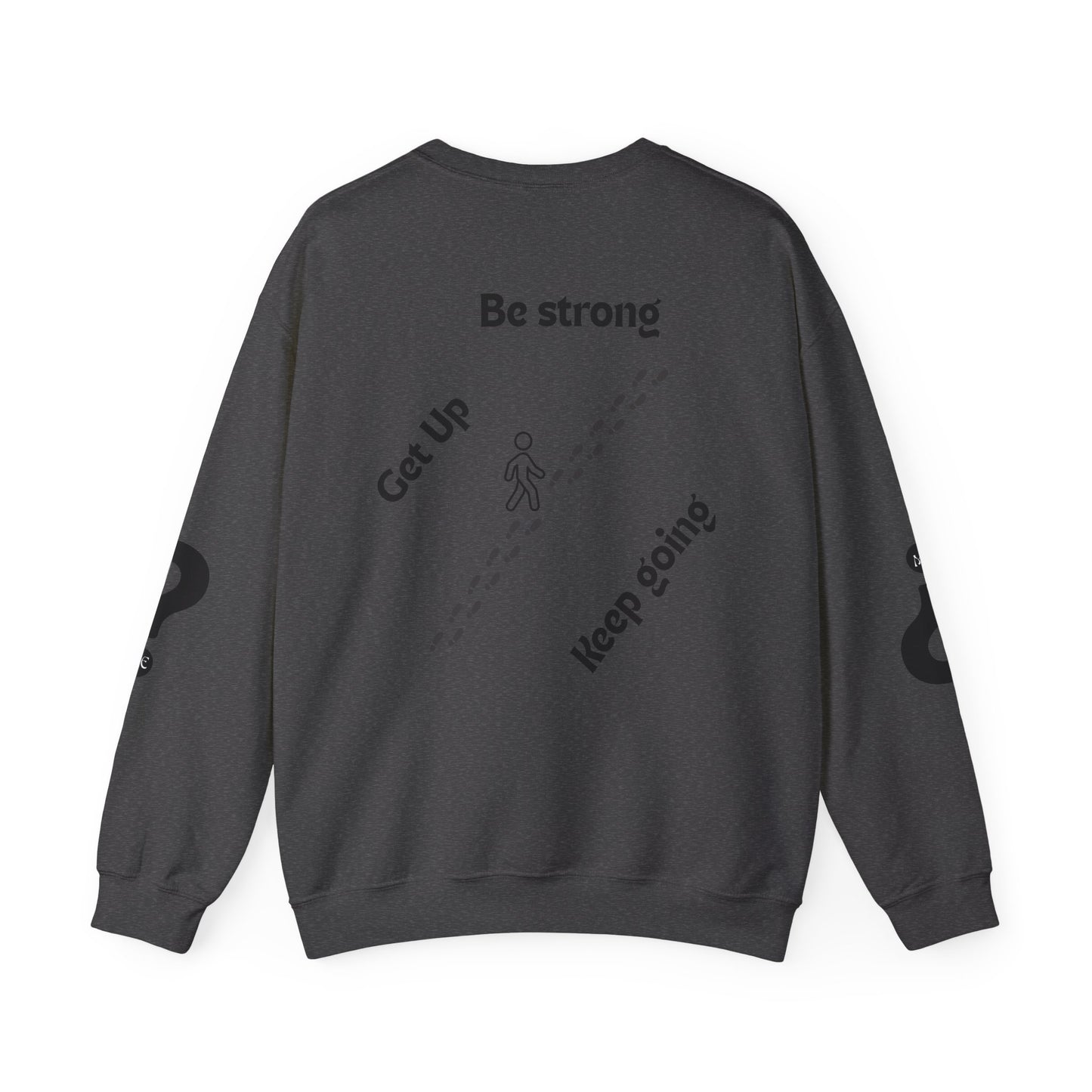 IT'S OK Inspirational Unisex Sweatshirt - Mental Health Awareness, Cozy Fashion, Self-Care Gift, Comfort Wear, Uplifting Quote