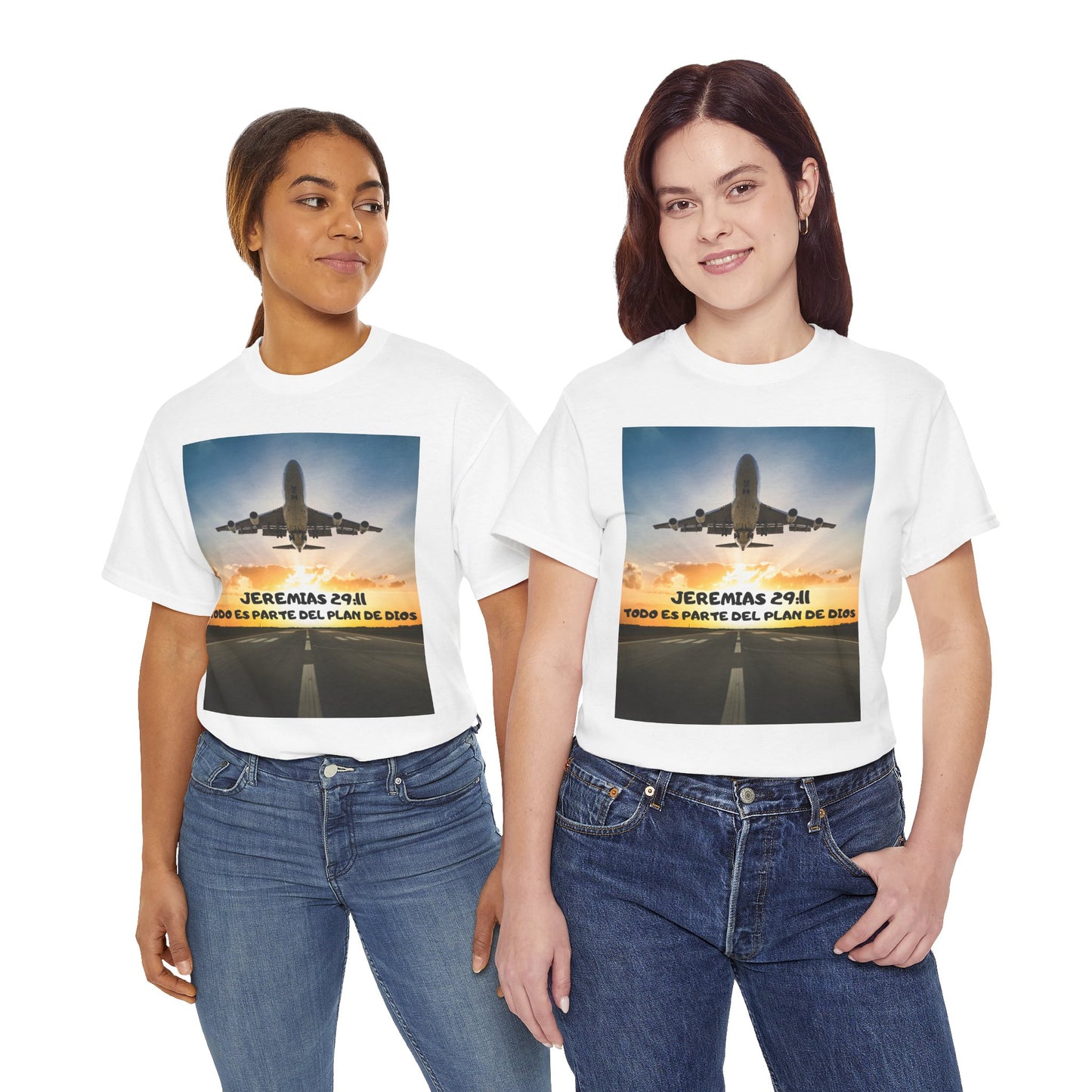 JEREMIAS 29:11 / MATEO 28:20 Religious Tee