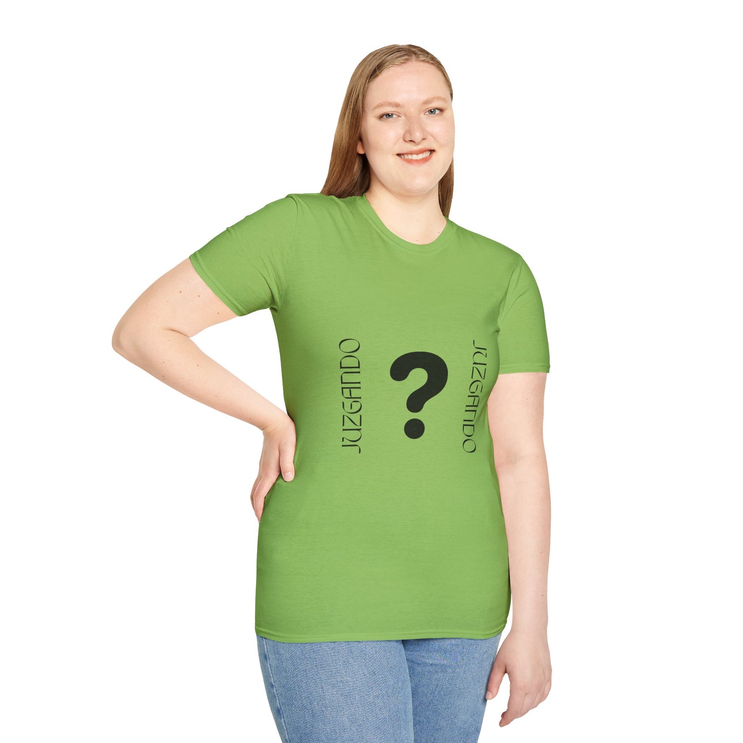 JUZGANDO Humorous Unisex Softstyle T-Shirt - Questioning Yourself Shirt, Funny Graphic Tee, Casual Wear, Gift for Friends & Family, [...]