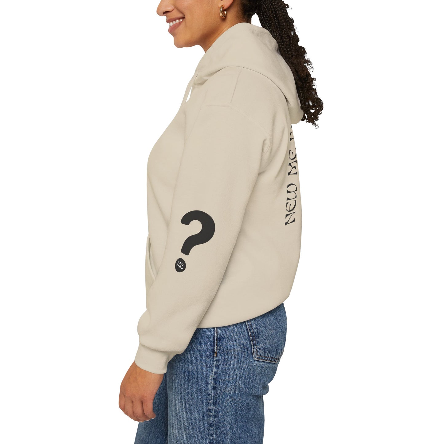 New Day, New Me Motivational Hoodie - Cozy Unisex Sweatshirt for Inspiration, Self-Care, Fitness Goals, Gift for Him, Her