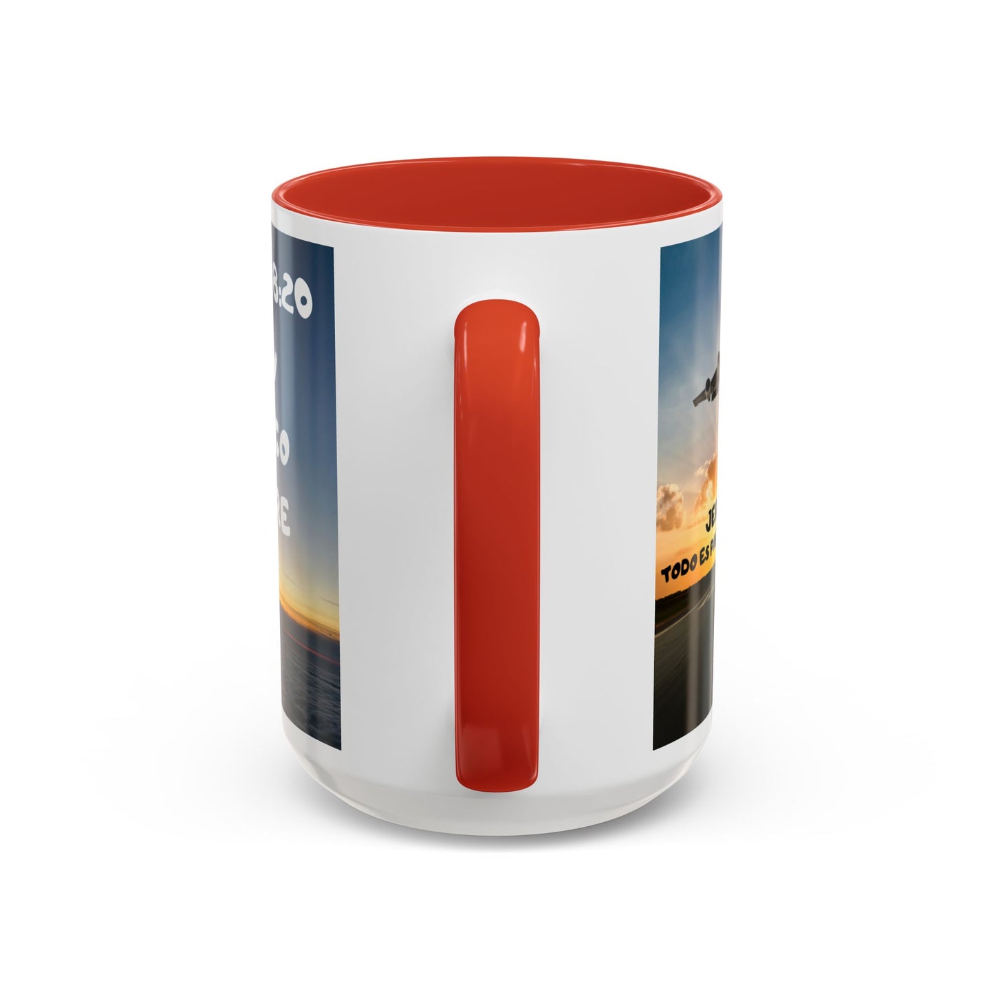 "Mateo 28:20 Estoy Contigo Siempre" Accent Mug (11/15oz)