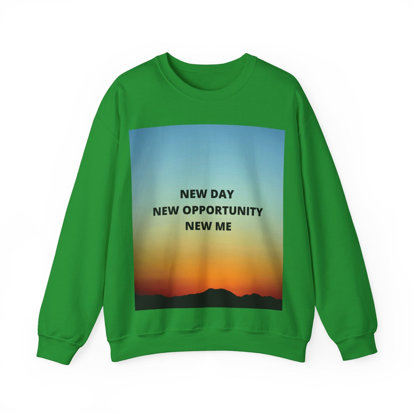 NEW DAY NEW OPPORTUNITY NEW ME Unisex Heavy Blend™ Crewneck Sweatshirt