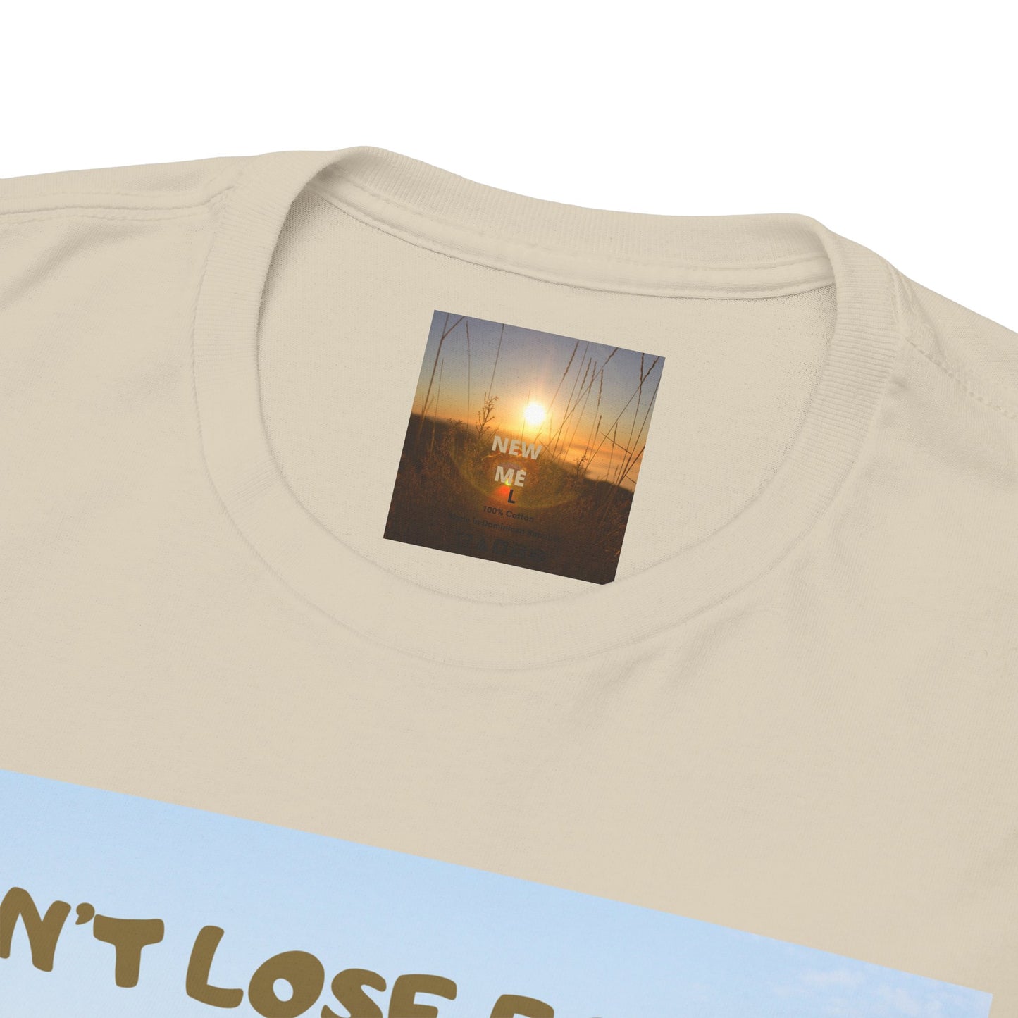 Motivational Tee — "Don't Lose Focus, You've Got This" Beach Graphic