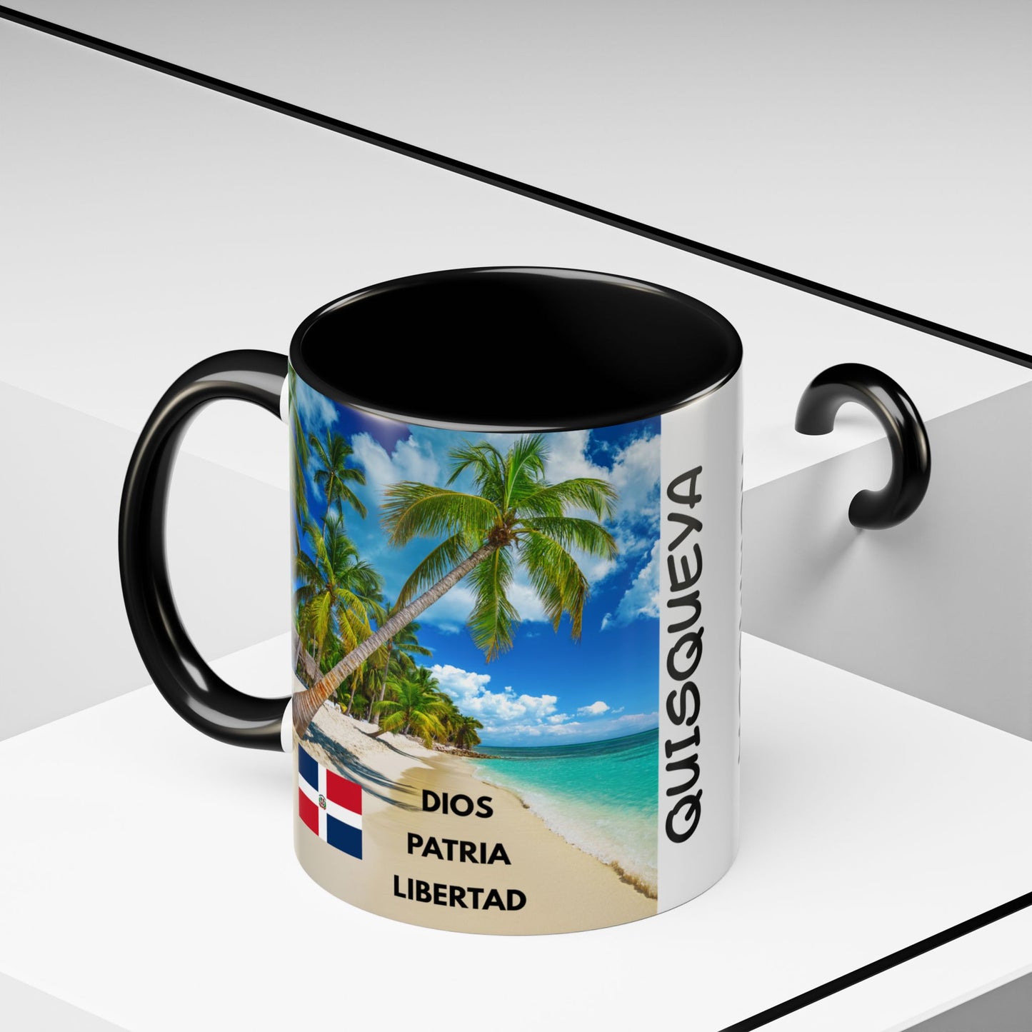 DOMINICAN REPUBLIC Tropical Accent Coffee Mug - Beach Paradise Design, Quisqueya, Hermosa, Perfect Gift for Coffee Lovers, Home Decor, Travel [...]