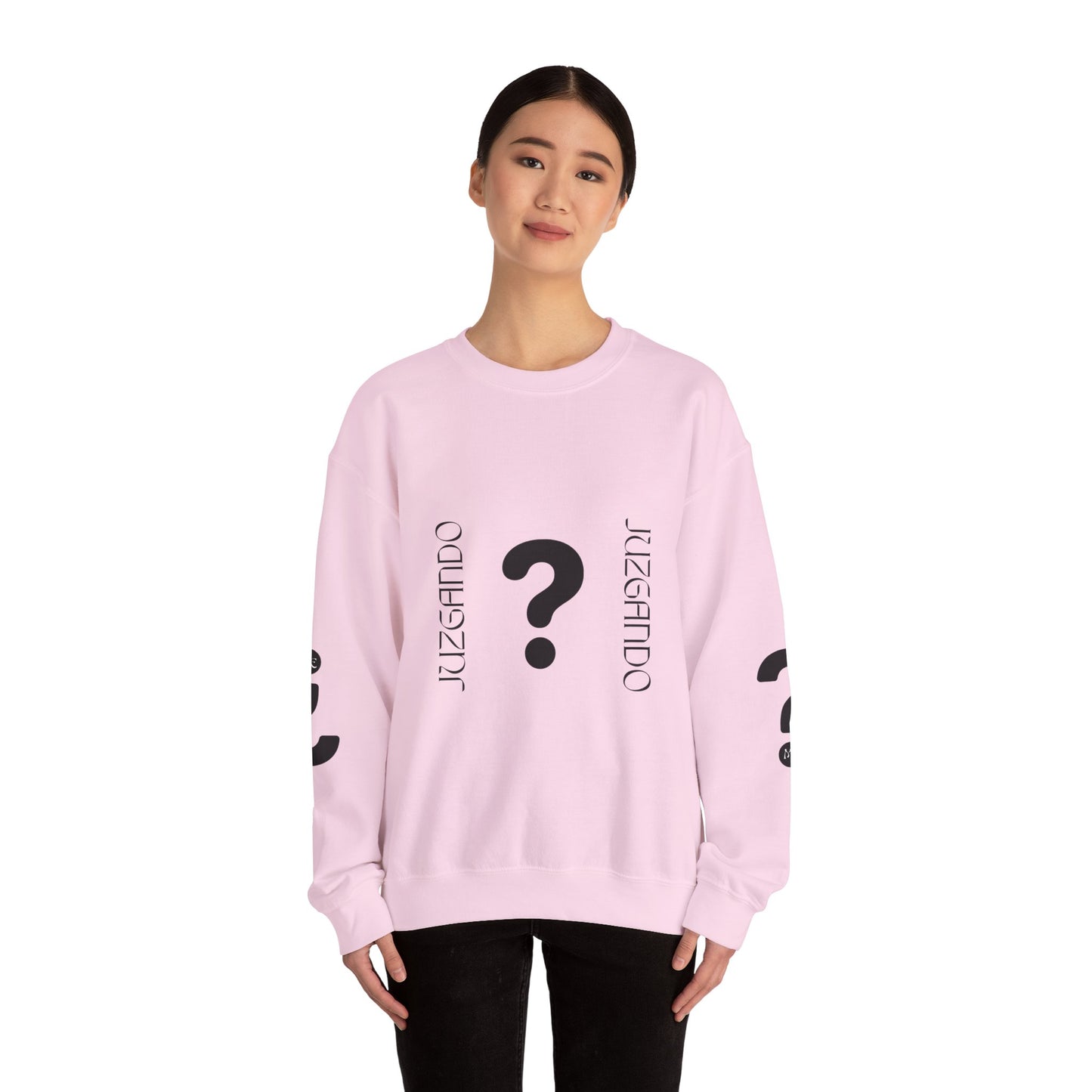 JUZGANDO Crewneck Sweatshirt | Casual Unisex Pullover, Gift for Friends, Comfortable Everyday Wear, Perfect for Birthdays