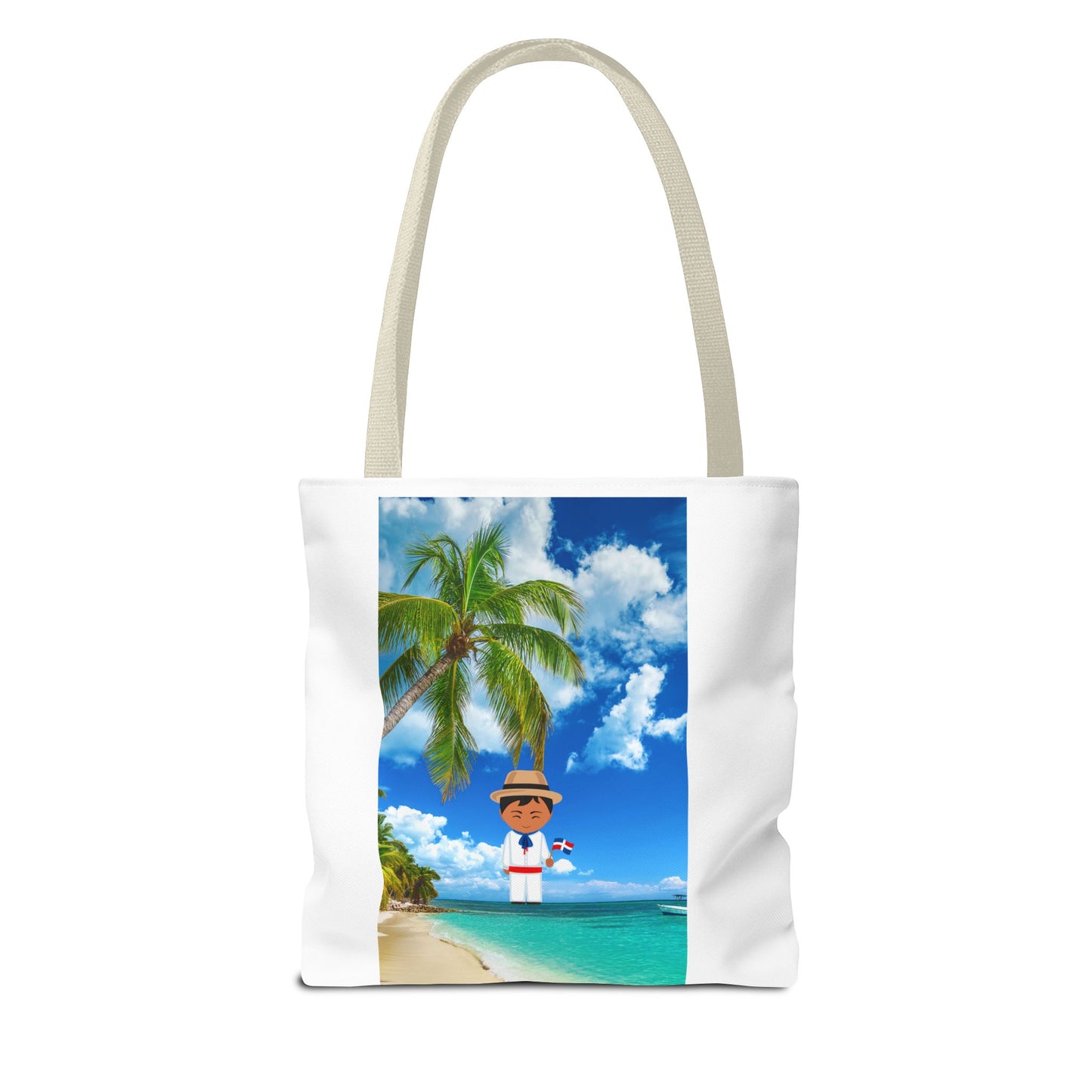 Dominican Republic Tote Bag | Stylish Beach Bag, Eco-Friendly Shopper, Travel Accessory, Unique Gift for Travelers, Summer Vibes
