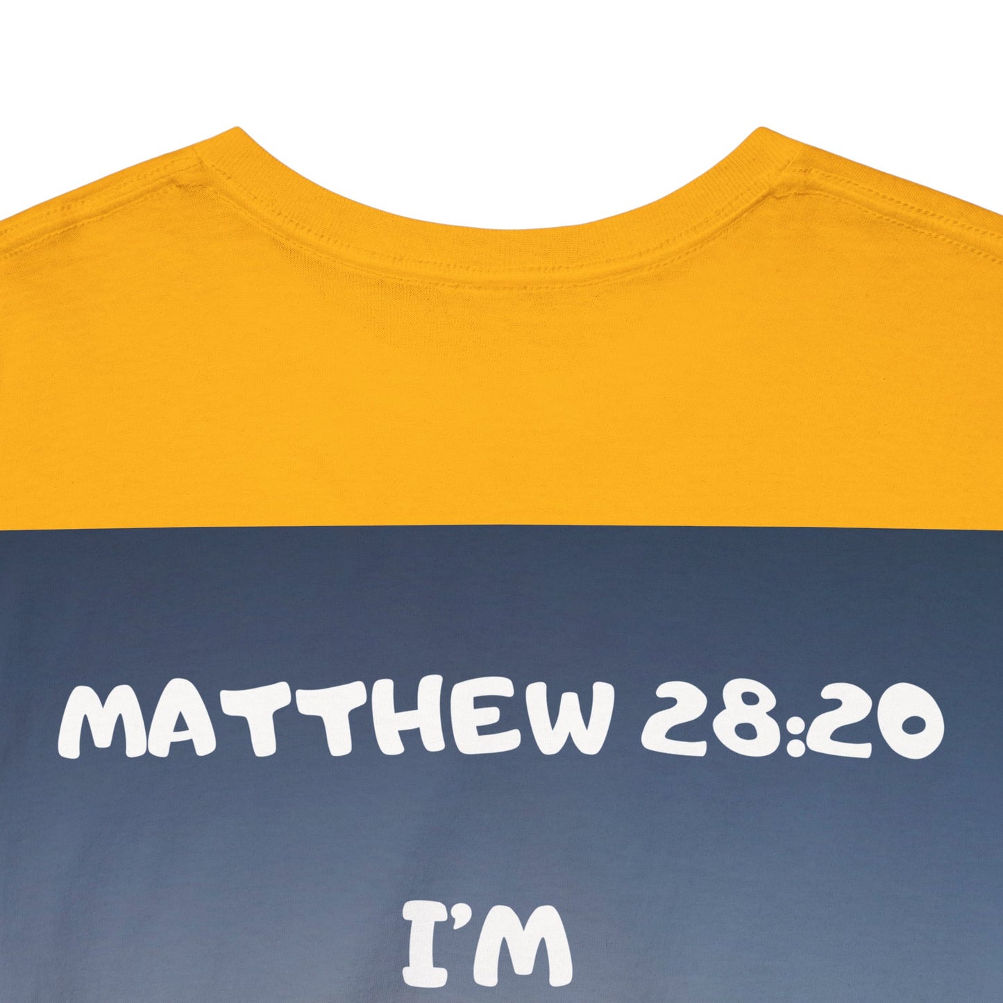 Faith Travel T‑Shirt — “Jeremiah 29:11 / Matthew 28:20” Inspirational Plane Tee