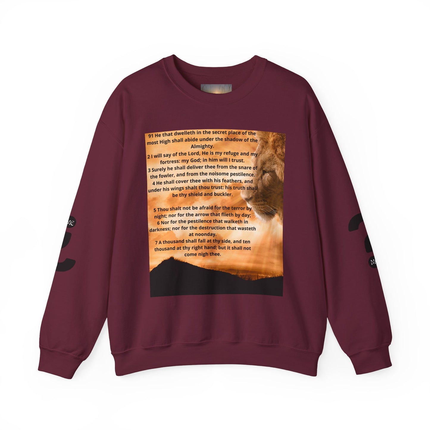PSALM 91 Inspirational Lion Sweatshirt, Motivational Crewneck, Animal Lover Gift, Cozy Unisex Apparel, Unique Quote Sweatshirt, Gift for Nature [...]