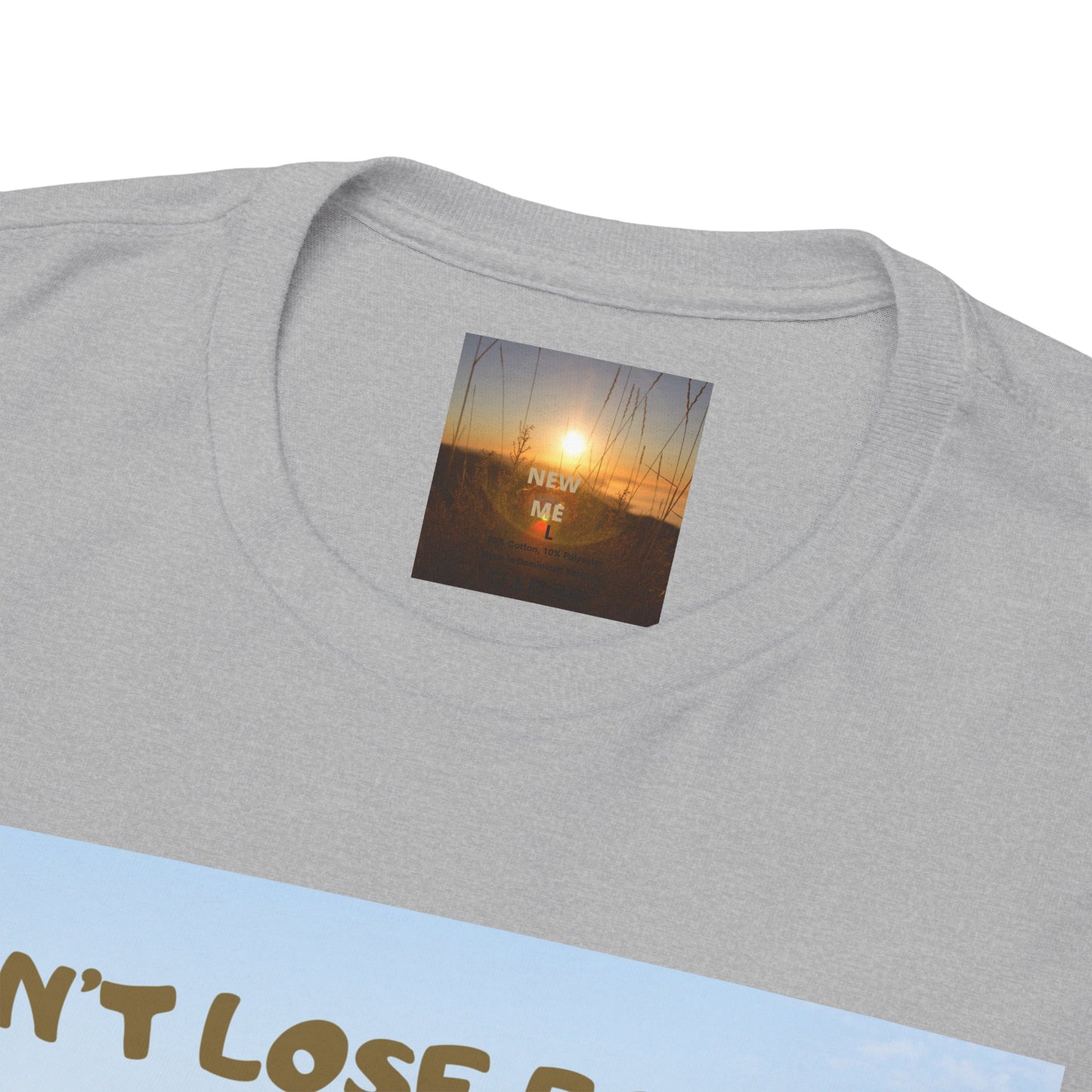 Motivational Tee — "Don't Lose Focus, You've Got This" Beach Graphic