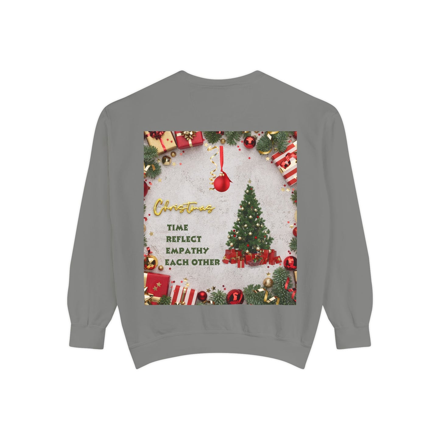Cozy Holiday Sweatshirt - A New Life, New Hope, New Beginning, Christmas Gift, Unisex Apparel, Festive Wear, Winter Fashion