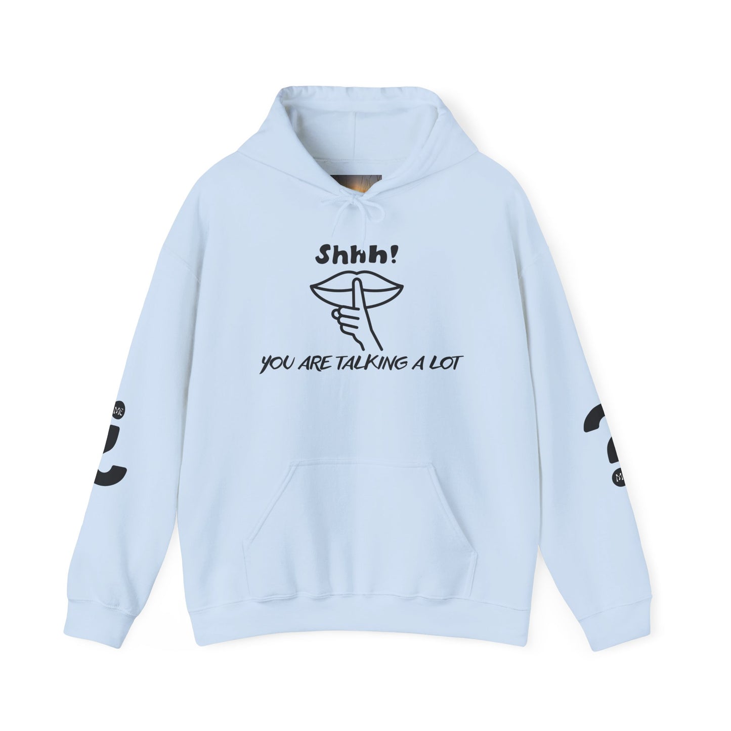 Shhh! Funny Unisex Hooded Sweatshirt, Cozy Hoodie for Introverts, Ideal Gift for Friends and Family, Perfect for Casual Wear, [...]