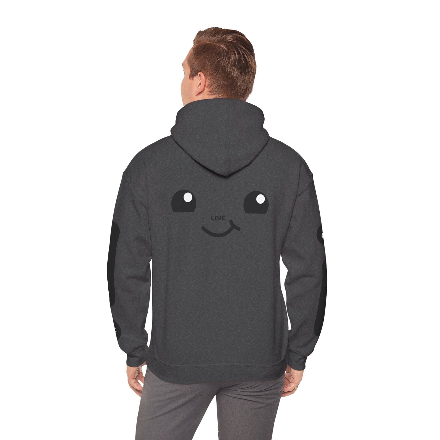 Smile Face Hoodie — "Are You Still Alive?" Sunrise Graphic Hooded Sweatshirt