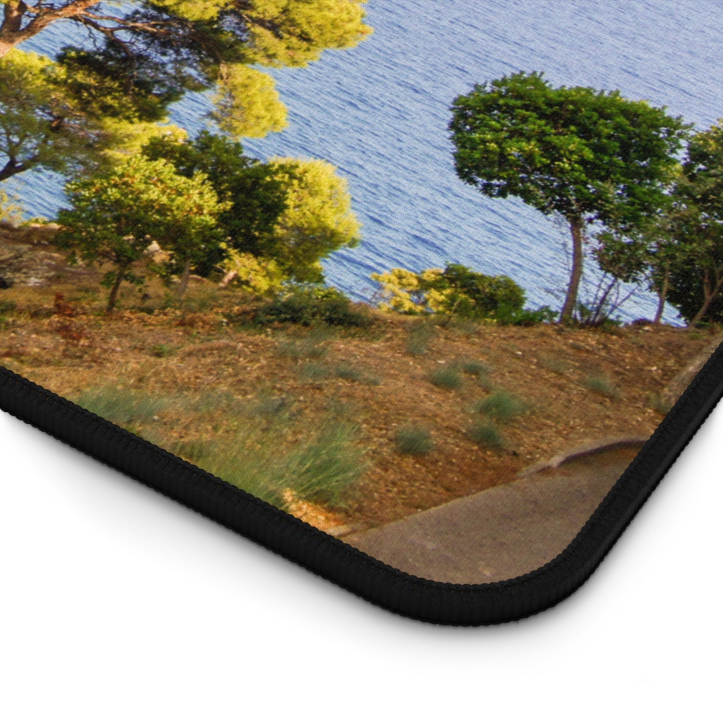 Motivational Desk Mat - "Don't Lose Focus... You've Got This" Scenic Mouse Pad for Office & Study