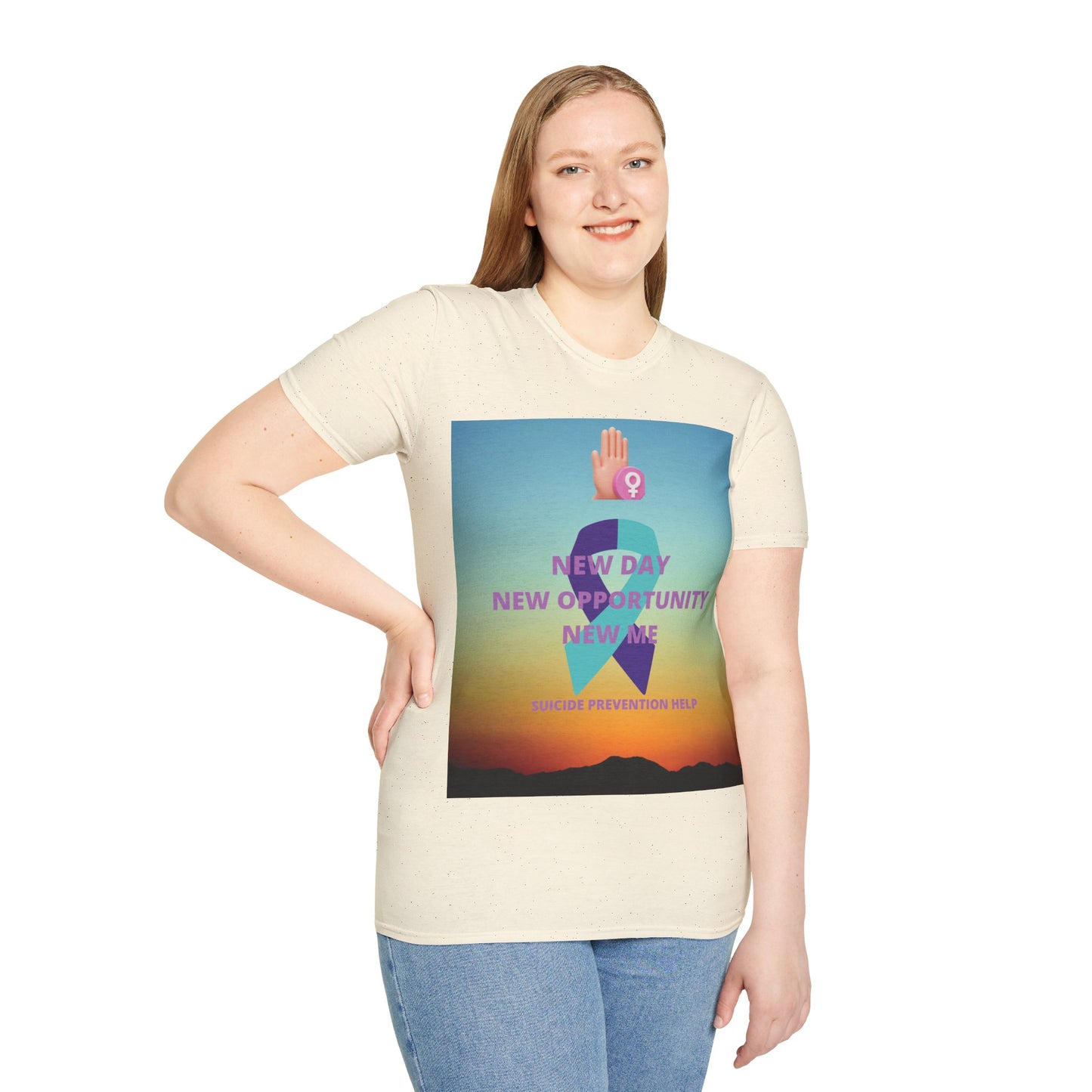 SUICIDE PREVENTION Unisex Softstyle T-Shirt