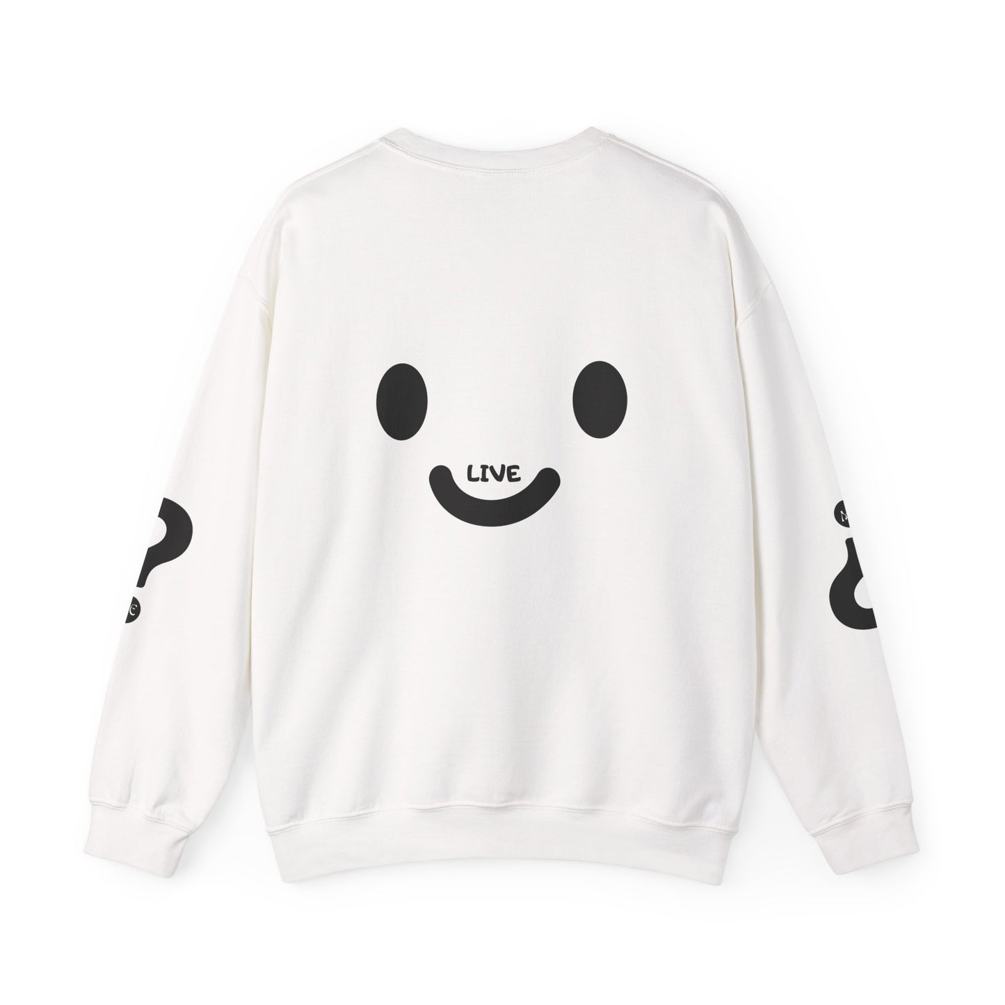 Smile Sun Sweatshirt — "Are You Still Alive?" Positive Graphic Crewneck