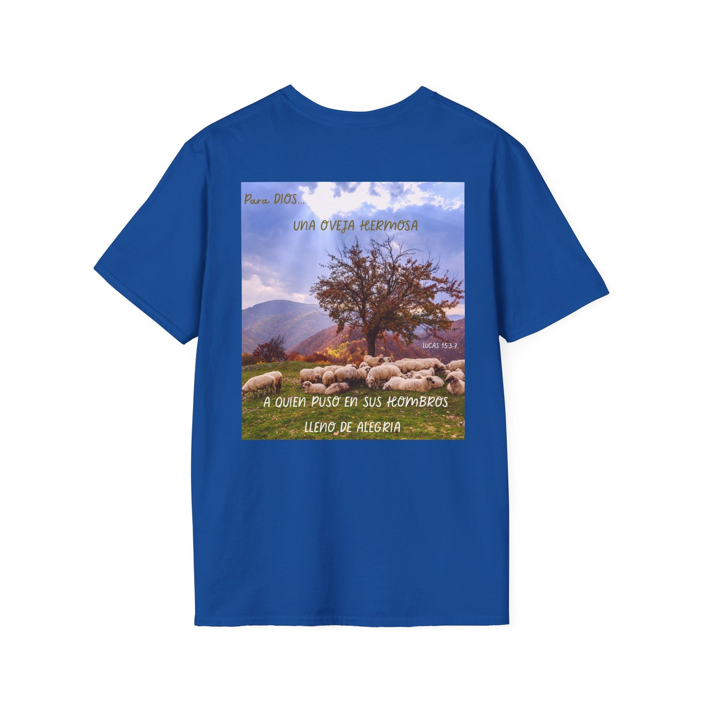 OVEJA NEGRA PERO Unisex Softstyle T-Shirt with Sheep Designs - Cute Farm Animal Tee, Funny Gift for Animal Lovers, Pastoral Vibe, Eco-Friendly Fashion, [...]
