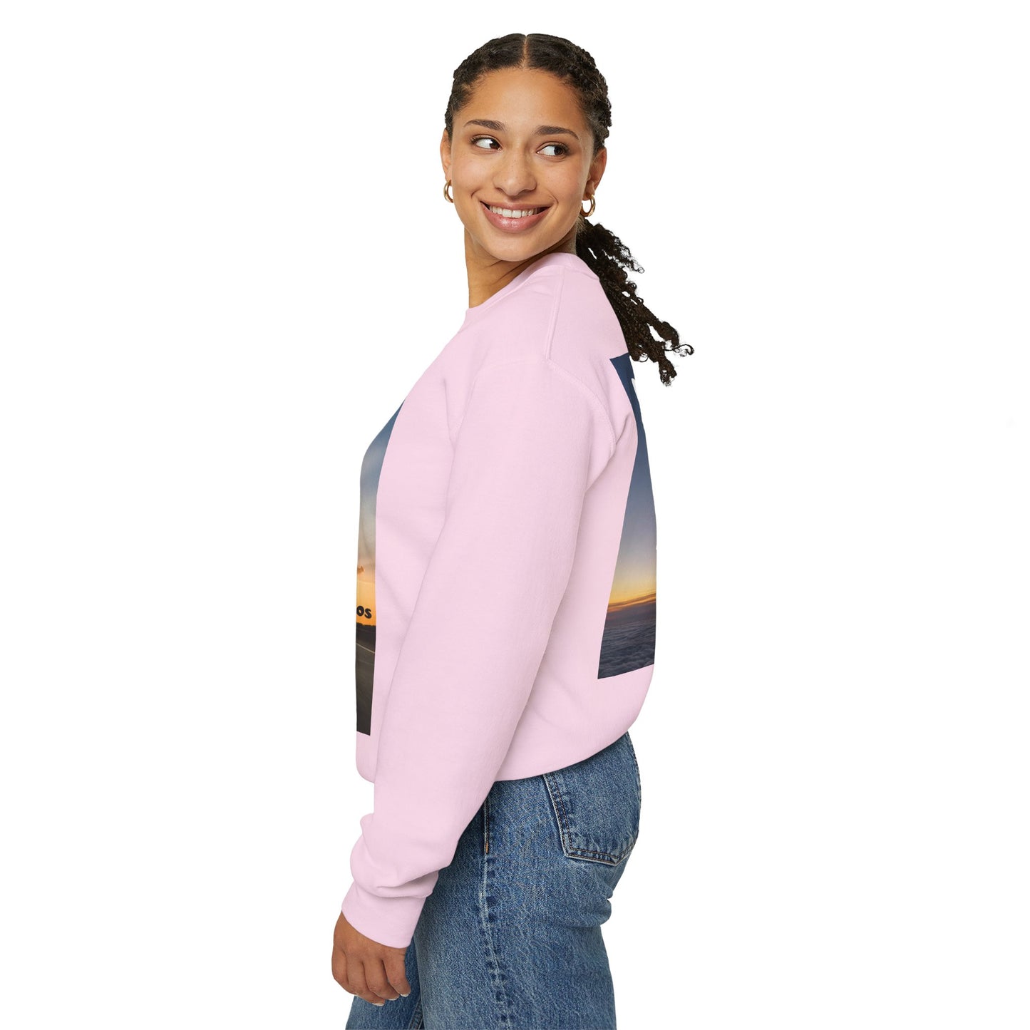 Christian Sweatshirt — Jeremías 29:11 & Mateo 28:20 Inspirational Crewneck