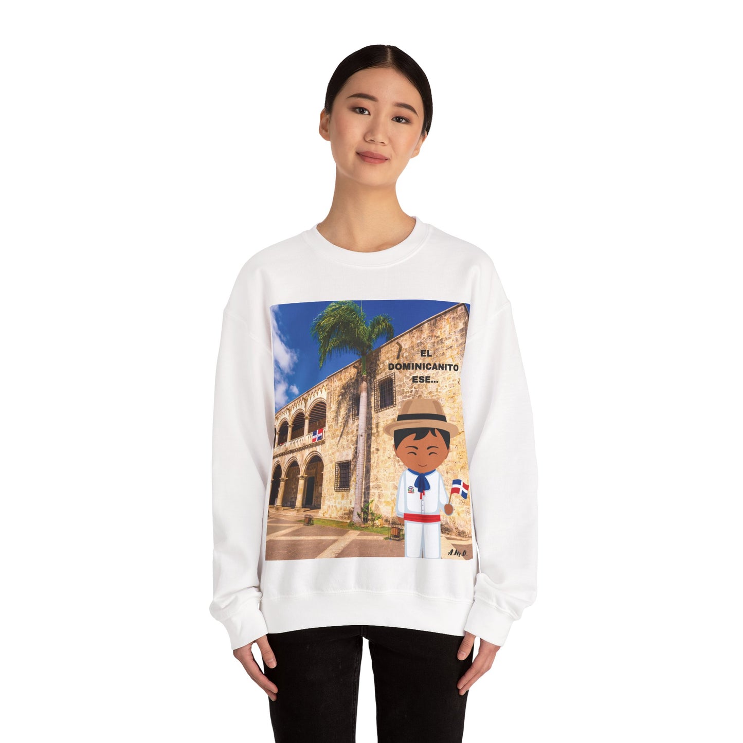 EL DOMINICANITO ESE Unisex Heavy Blend™ Crewneck Sweatshirt